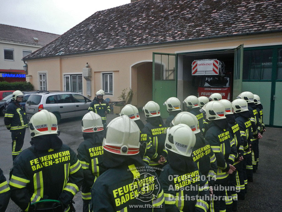 07.05.2014 - Abschlussübung Dachstuhlbrand