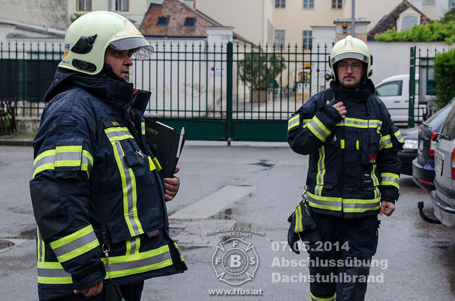 07.05.2014 - Abschlussübung Dachstuhlbrand