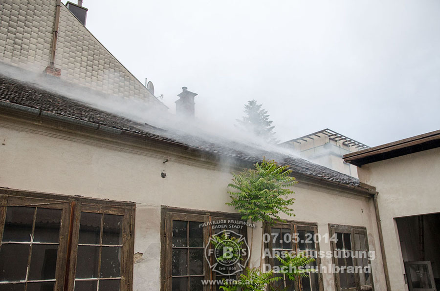 07.05.2014 - Abschlussübung Dachstuhlbrand