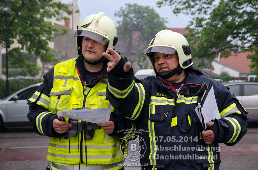 07.05.2014 - Abschlussübung Dachstuhlbrand
