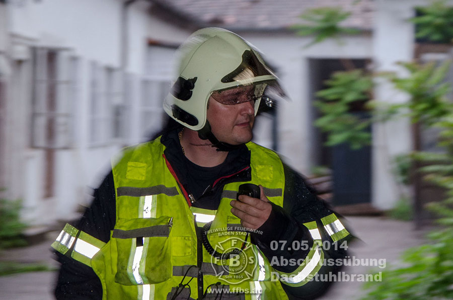 07.05.2014 - Abschlussübung Dachstuhlbrand