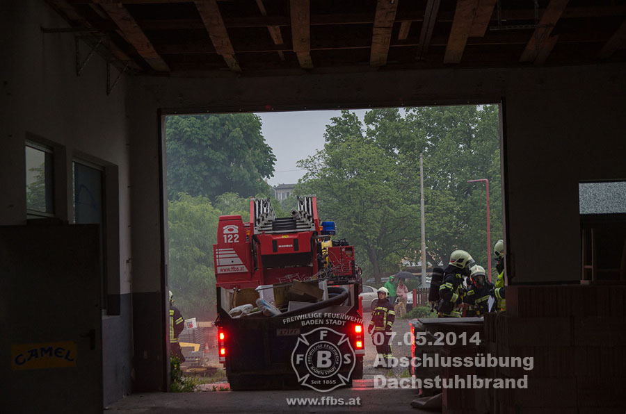 07.05.2014 - Abschlussübung Dachstuhlbrand