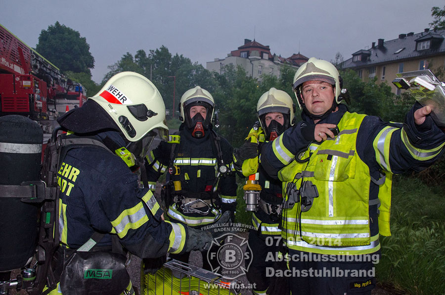 07.05.2014 - Abschlussübung Dachstuhlbrand