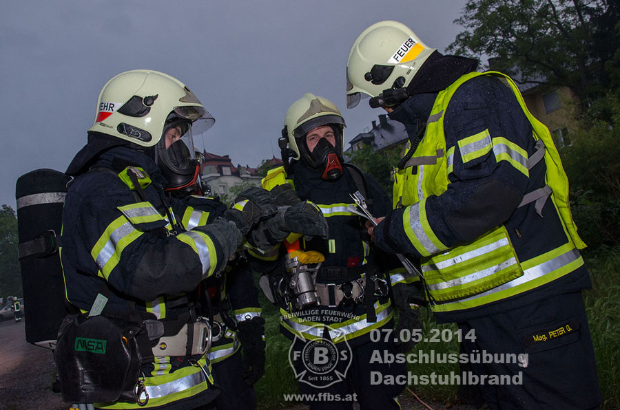 07.05.2014 - Abschlussübung Dachstuhlbrand