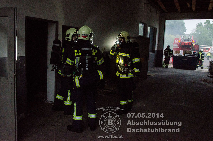 07.05.2014 - Abschlussübung Dachstuhlbrand