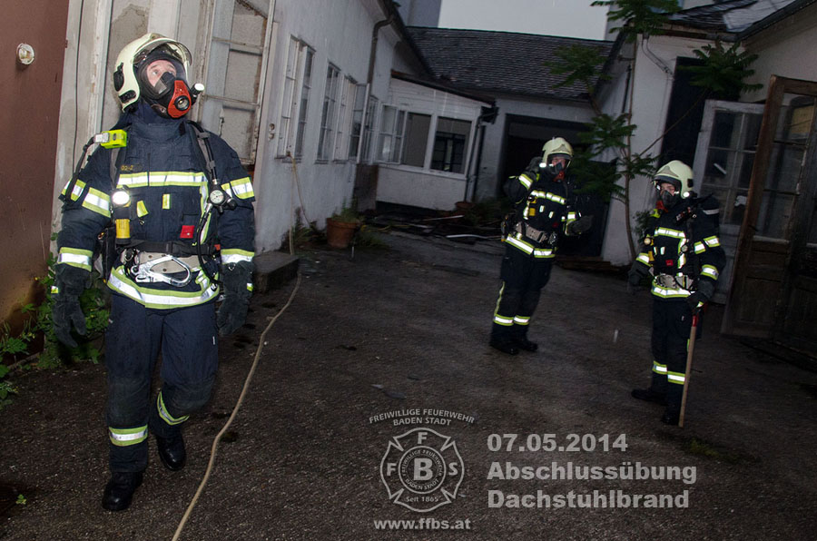 07.05.2014 - Abschlussübung Dachstuhlbrand