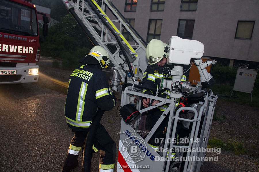 07.05.2014 - Abschlussübung Dachstuhlbrand