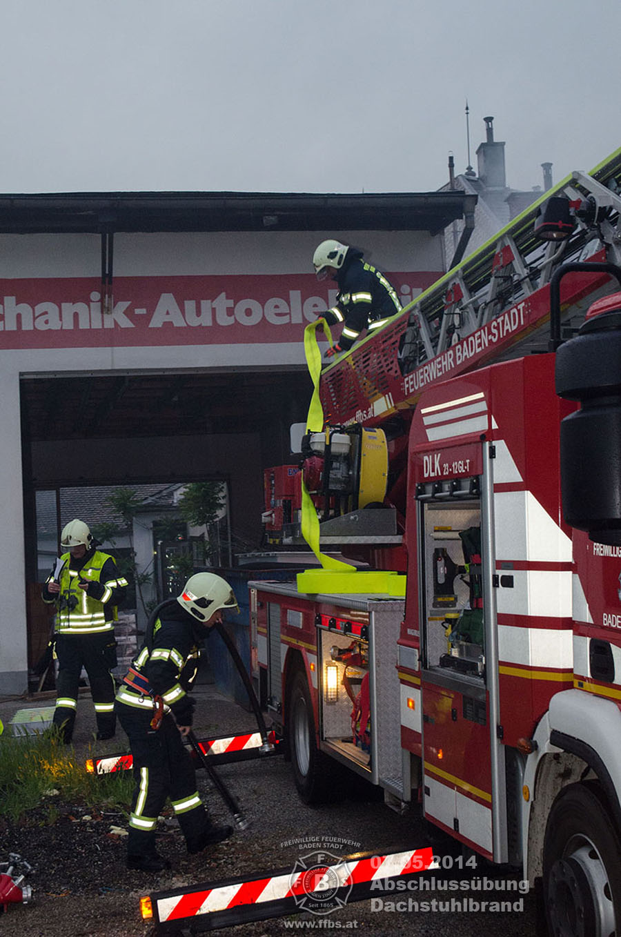 07.05.2014 - Abschlussübung Dachstuhlbrand