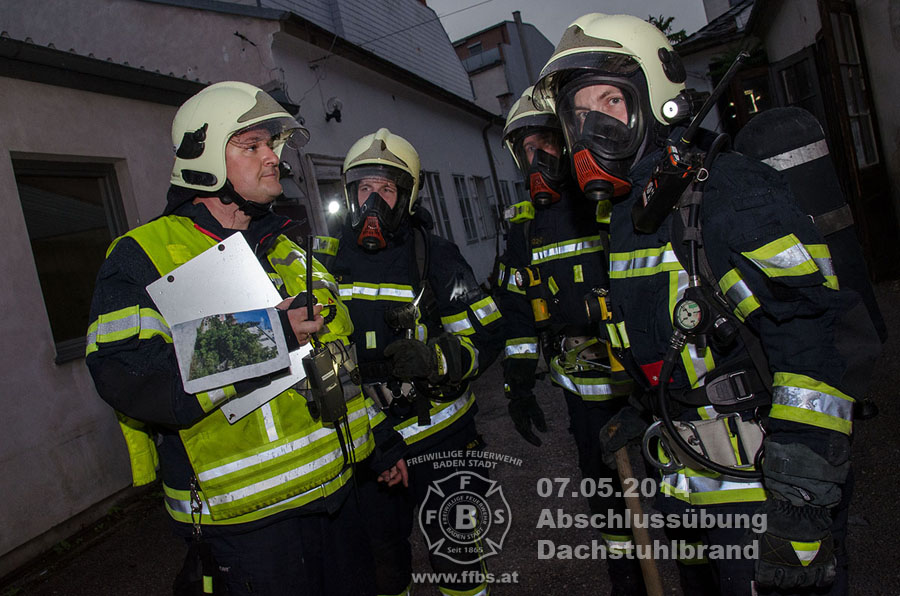 07.05.2014 - Abschlussübung Dachstuhlbrand