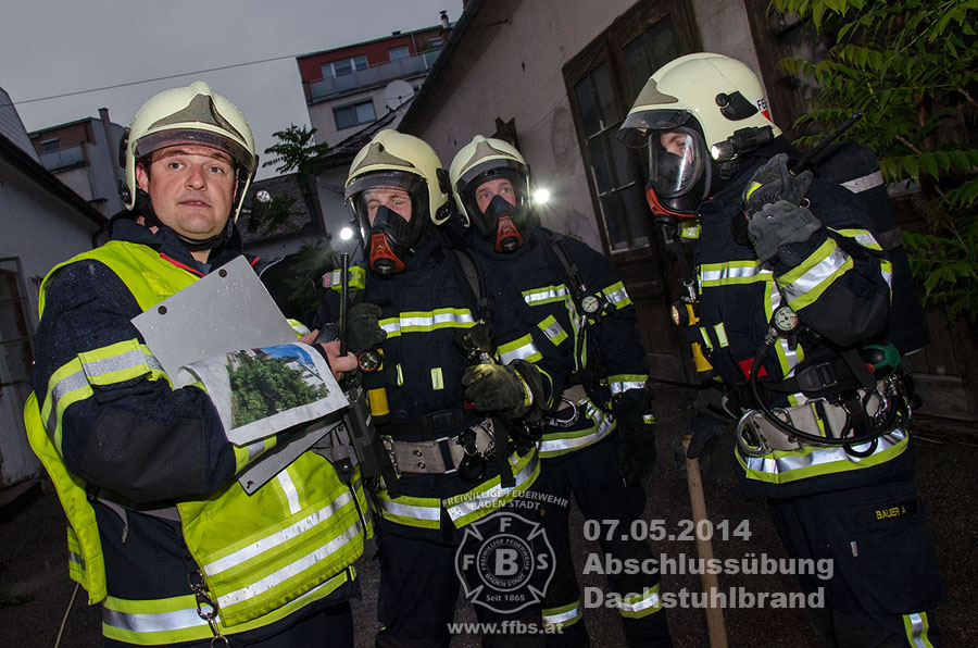 07.05.2014 - Abschlussübung Dachstuhlbrand
