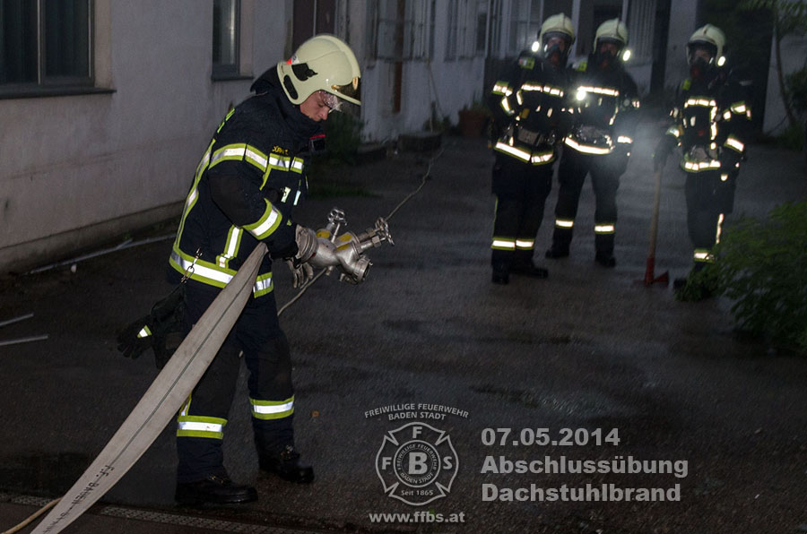 07.05.2014 - Abschlussübung Dachstuhlbrand