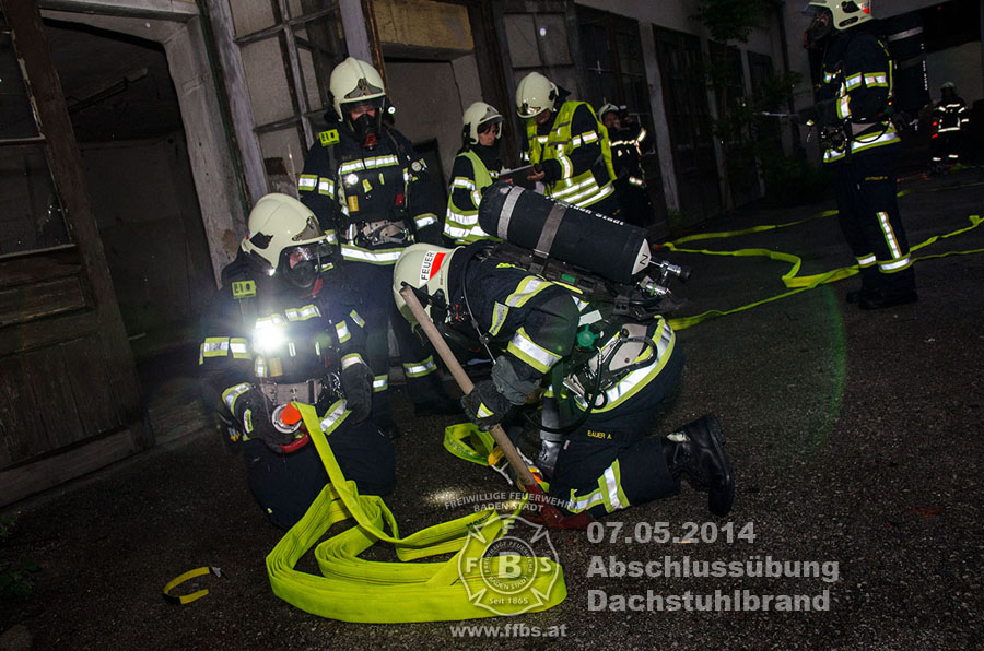 07.05.2014 - Abschlussübung Dachstuhlbrand