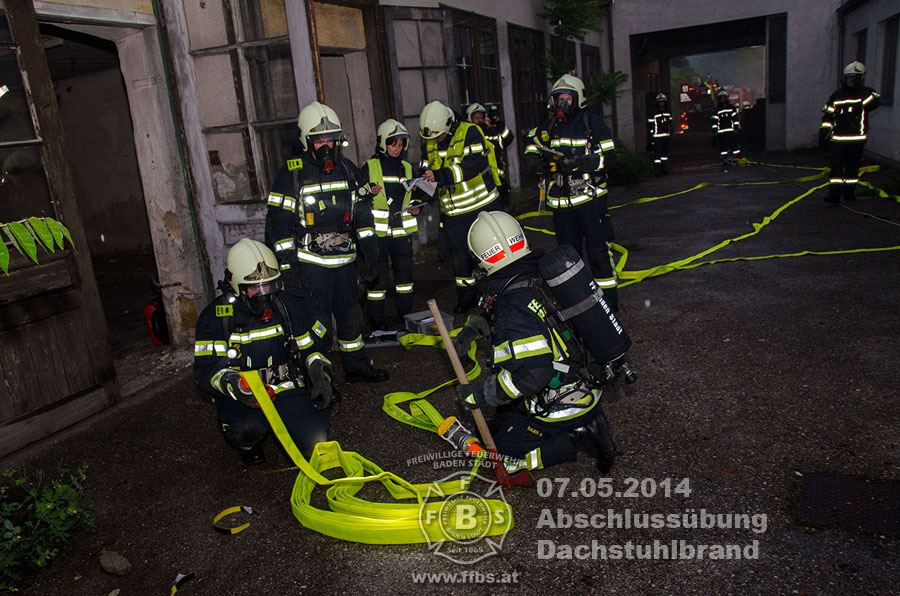 07.05.2014 - Abschlussübung Dachstuhlbrand