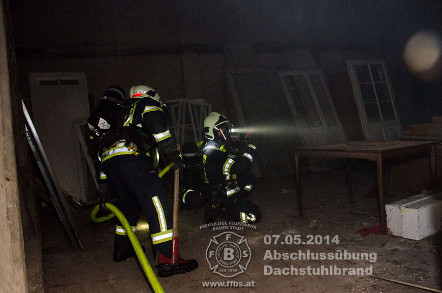 07.05.2014 - Abschlussübung Dachstuhlbrand