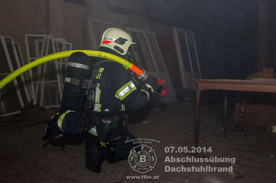 07.05.2014 - Abschlussübung Dachstuhlbrand