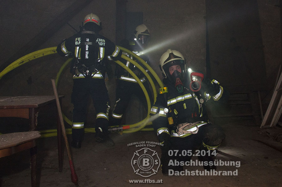 07.05.2014 - Abschlussübung Dachstuhlbrand