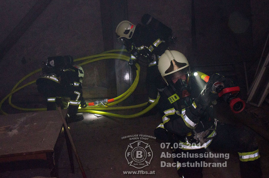 07.05.2014 - Abschlussübung Dachstuhlbrand