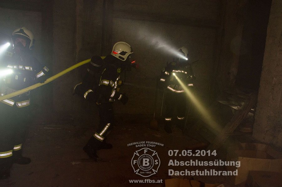 07.05.2014 - Abschlussübung Dachstuhlbrand