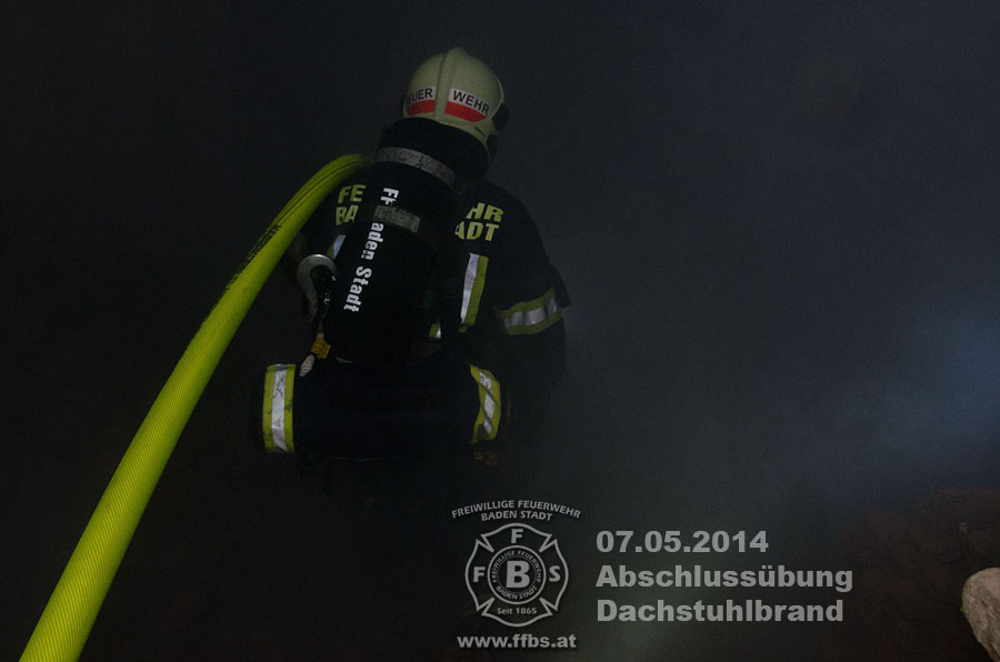 07.05.2014 - Abschlussübung Dachstuhlbrand