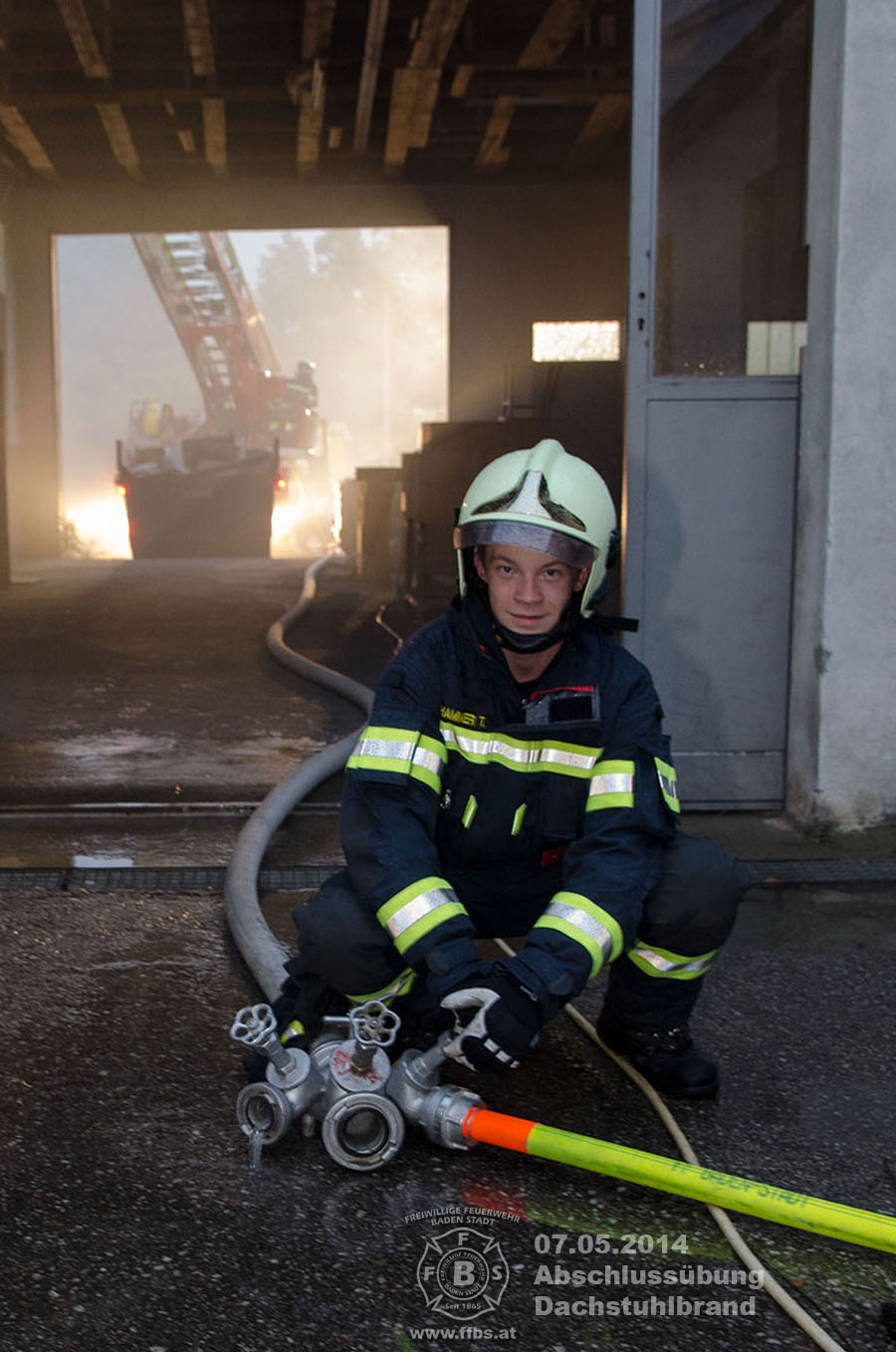 07.05.2014 - Abschlussübung Dachstuhlbrand