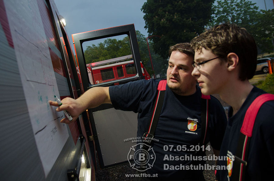 07.05.2014 - Abschlussübung Dachstuhlbrand