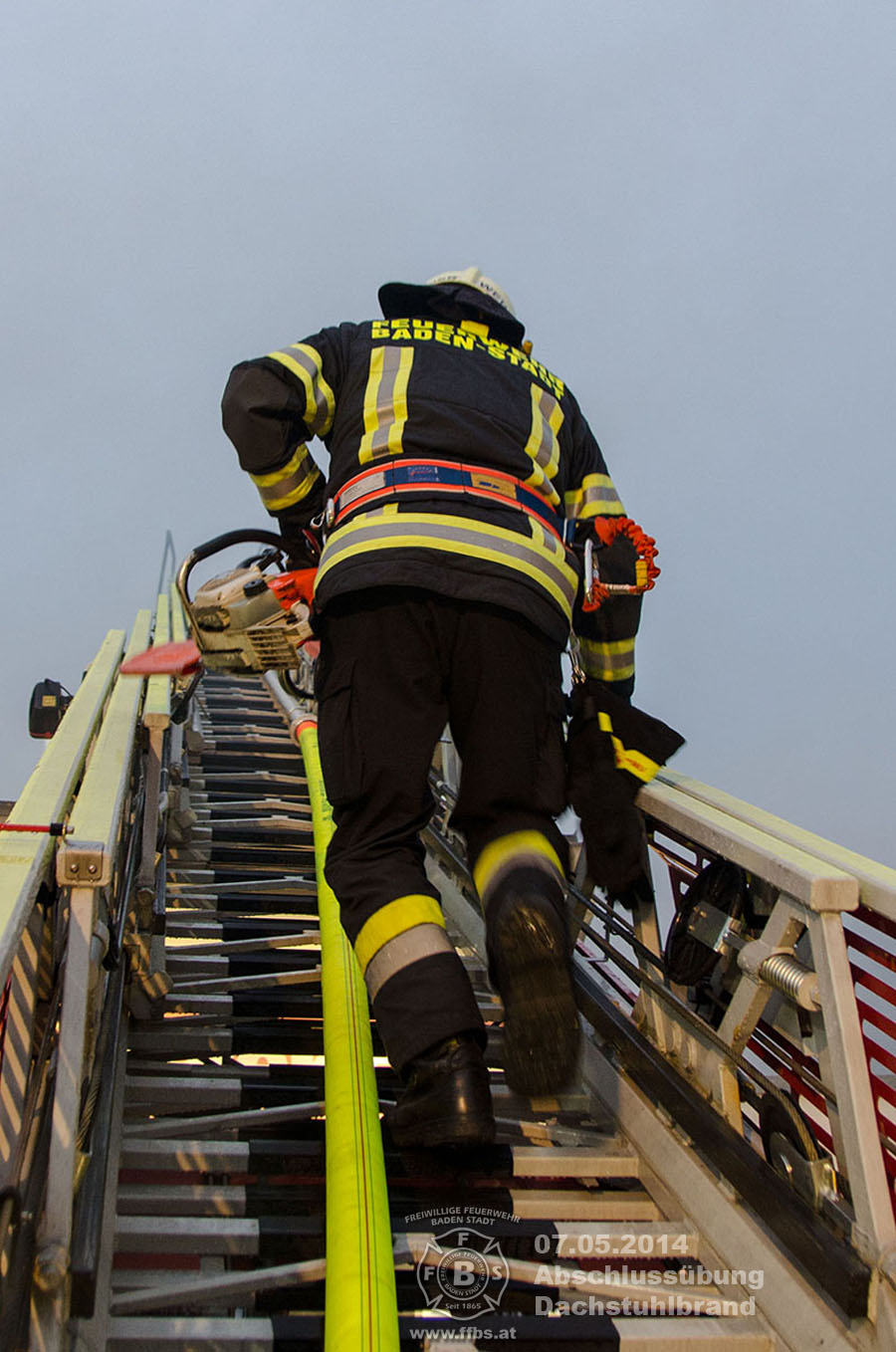 07.05.2014 - Abschlussübung Dachstuhlbrand