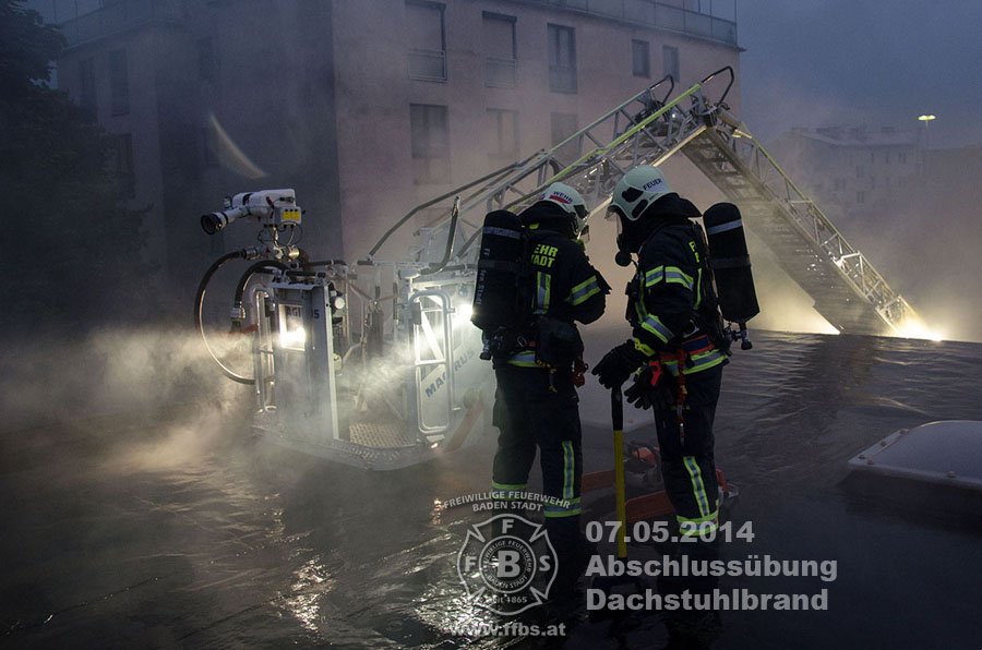 07.05.2014 - Abschlussübung Dachstuhlbrand