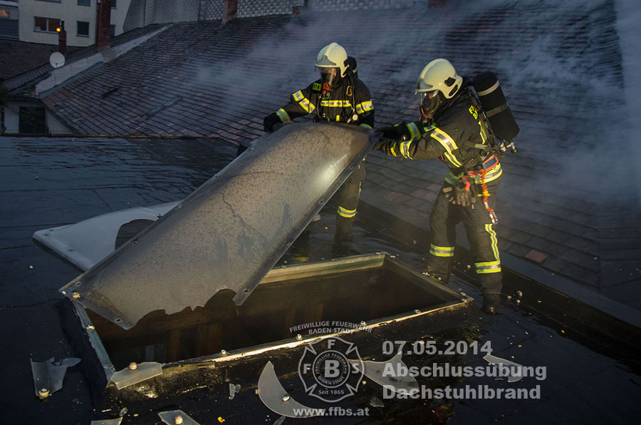 07.05.2014 - Abschlussübung Dachstuhlbrand