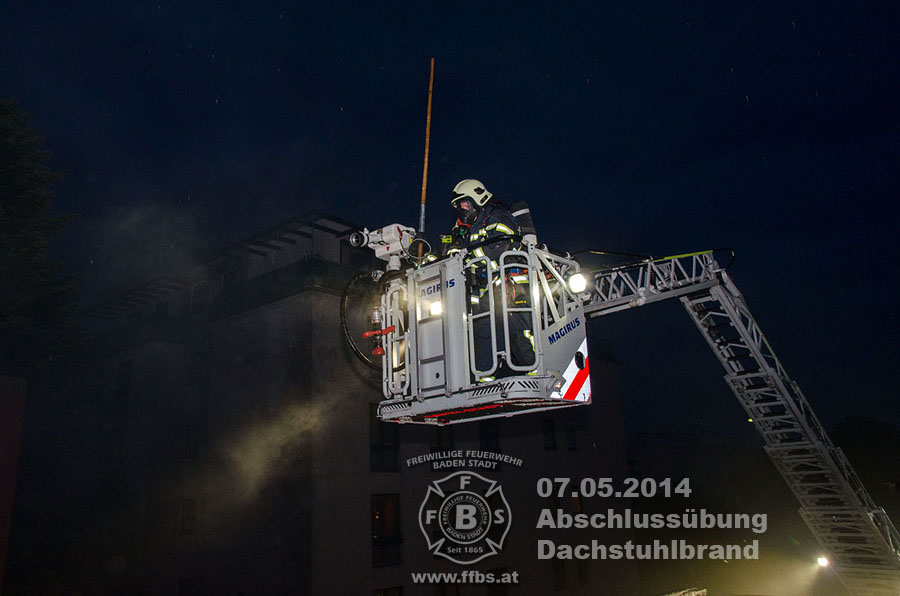 07.05.2014 - Abschlussübung Dachstuhlbrand
