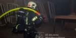 07.05.2014 - Abschlussübung Dachstuhlbrand