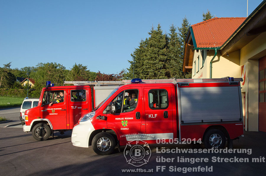 08.05.2014 - Löschwasserförderung über längere Strecken mit FF Siegenfeld