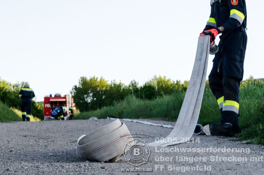 08.05.2014 - Löschwasserförderung über längere Strecken mit FF Siegenfeld