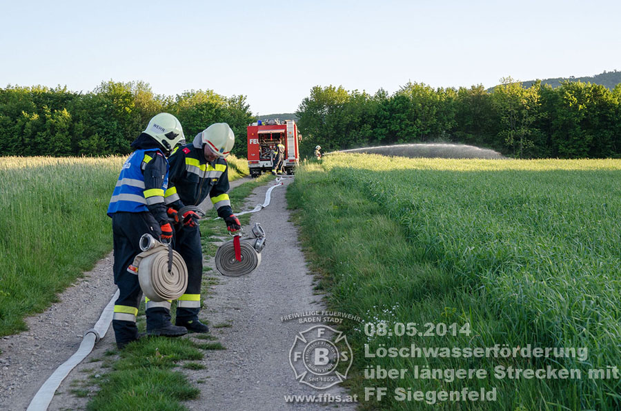 08.05.2014 - Löschwasserförderung über längere Strecken mit FF Siegenfeld