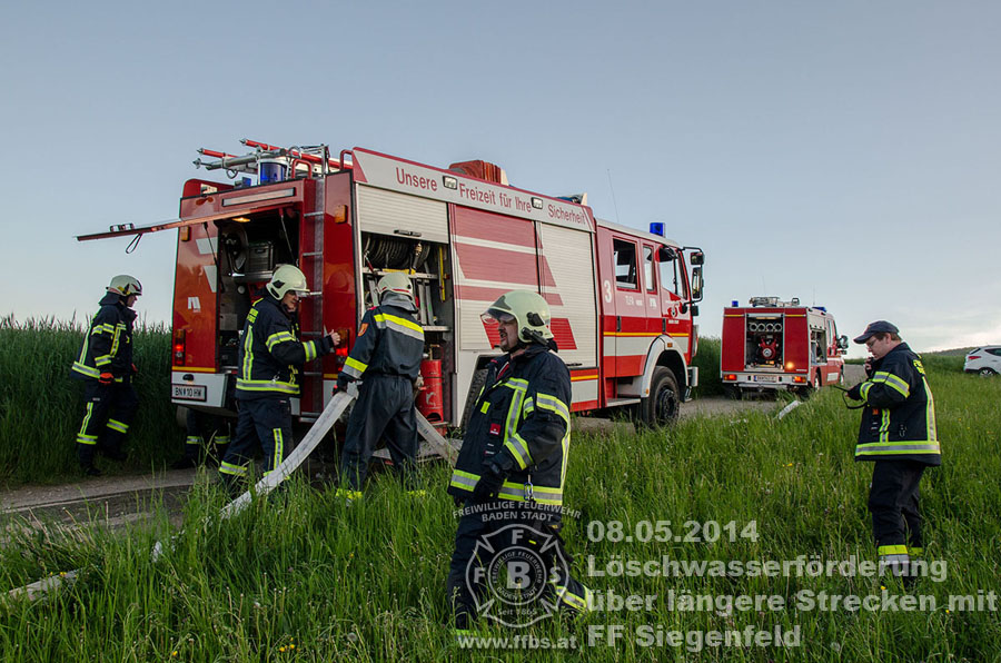 08.05.2014 - Löschwasserförderung über längere Strecken mit FF Siegenfeld