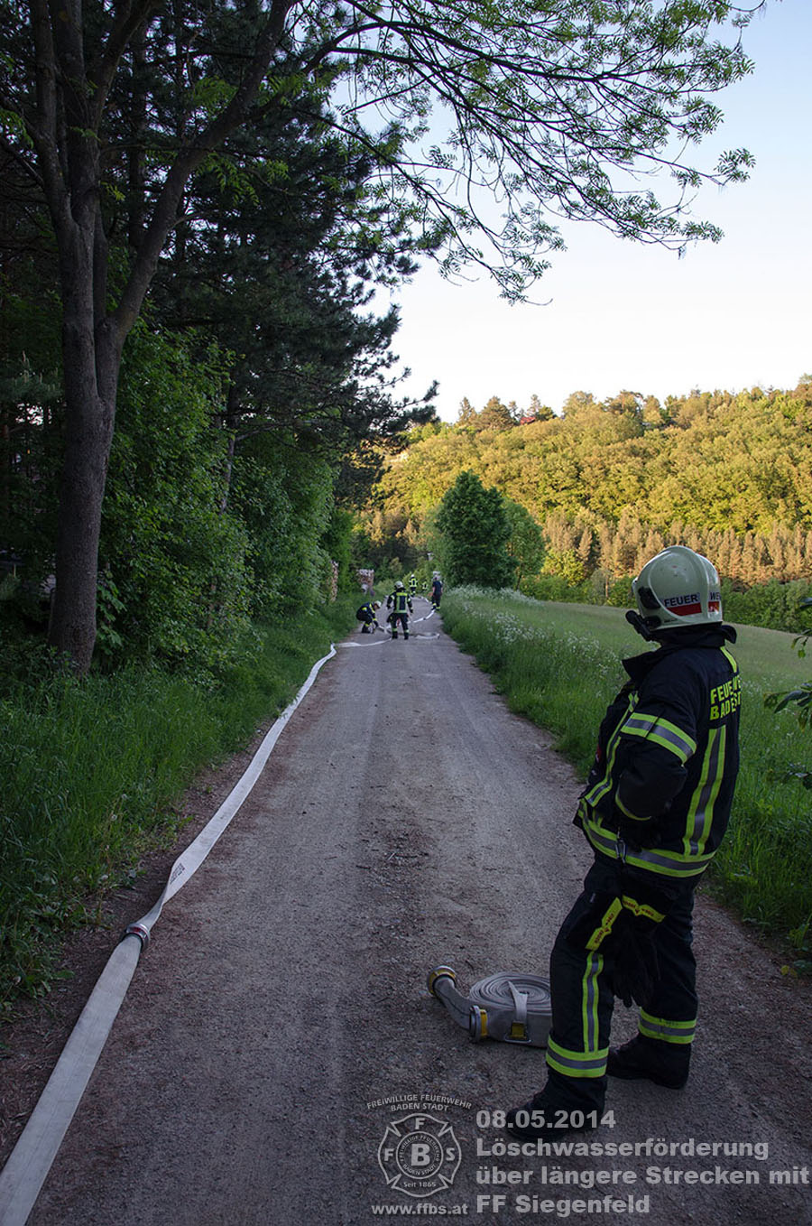 08.05.2014 - Löschwasserförderung über längere Strecken mit FF Siegenfeld