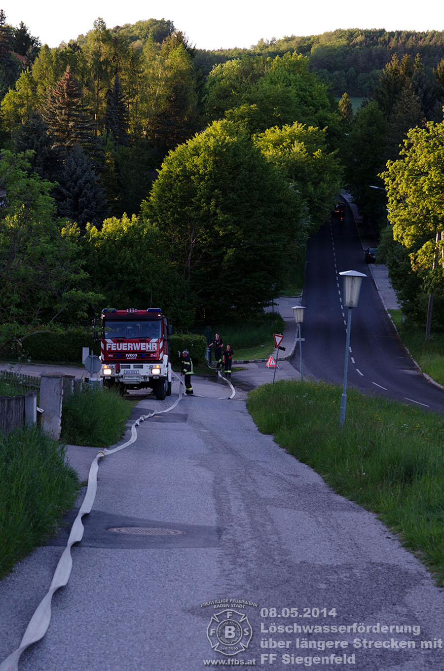 08.05.2014 - Löschwasserförderung über längere Strecken mit FF Siegenfeld