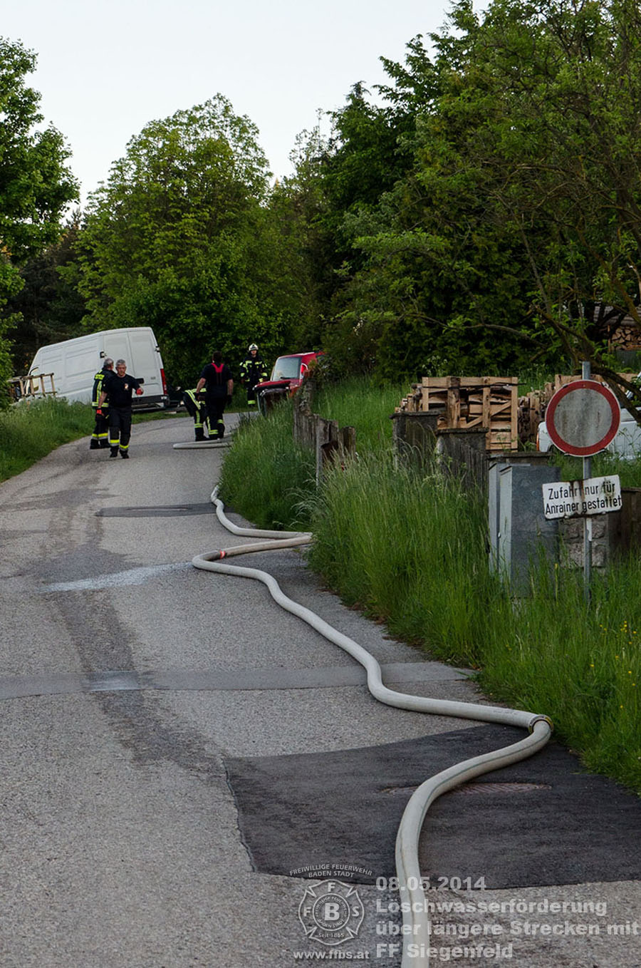 08.05.2014 - Löschwasserförderung über längere Strecken mit FF Siegenfeld