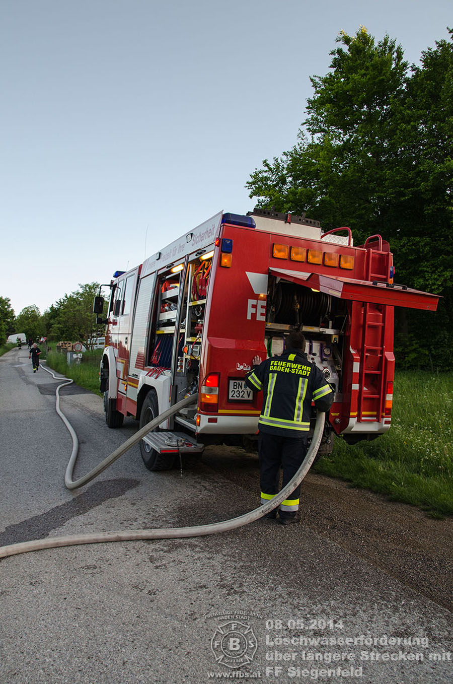 08.05.2014 - Löschwasserförderung über längere Strecken mit FF Siegenfeld