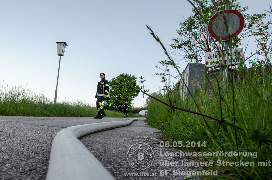 08.05.2014 - Löschwasserförderung über längere Strecken mit FF Siegenfeld