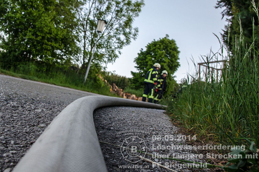 08.05.2014 - Löschwasserförderung über längere Strecken mit FF Siegenfeld