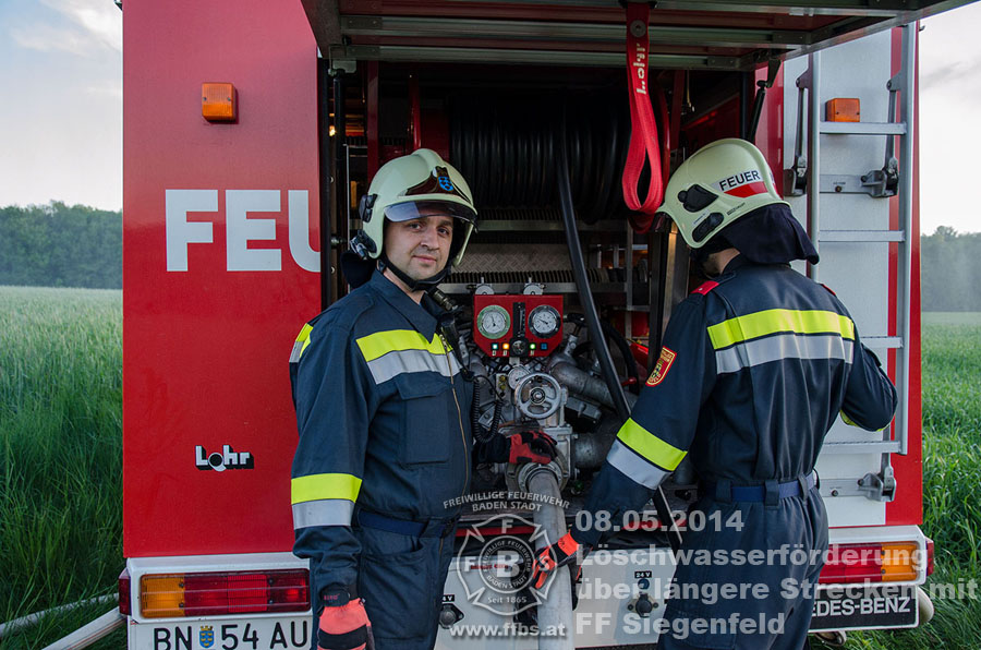 08.05.2014 - Löschwasserförderung über längere Strecken mit FF Siegenfeld