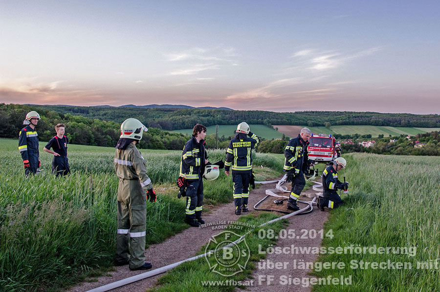 08.05.2014 - Löschwasserförderung über längere Strecken mit FF Siegenfeld