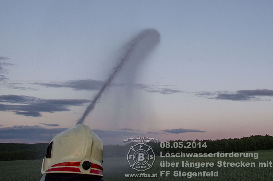 08.05.2014 - Löschwasserförderung über längere Strecken mit FF Siegenfeld