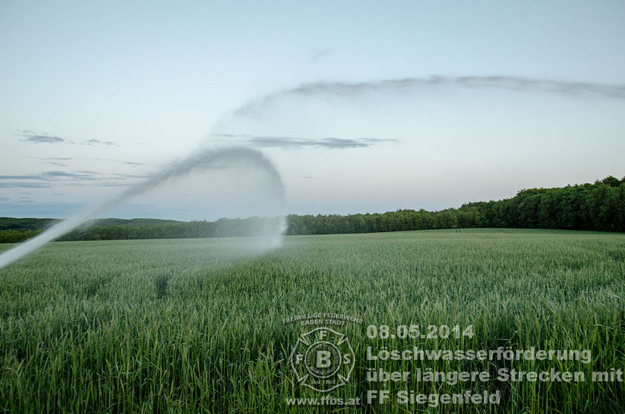 08.05.2014 - Löschwasserförderung über längere Strecken mit FF Siegenfeld