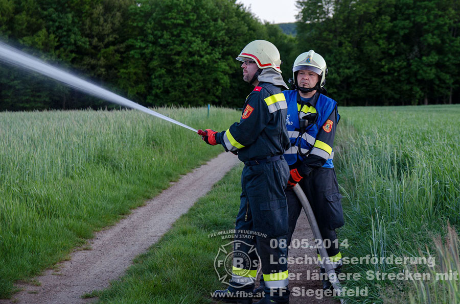 08.05.2014 - Löschwasserförderung über längere Strecken mit FF Siegenfeld