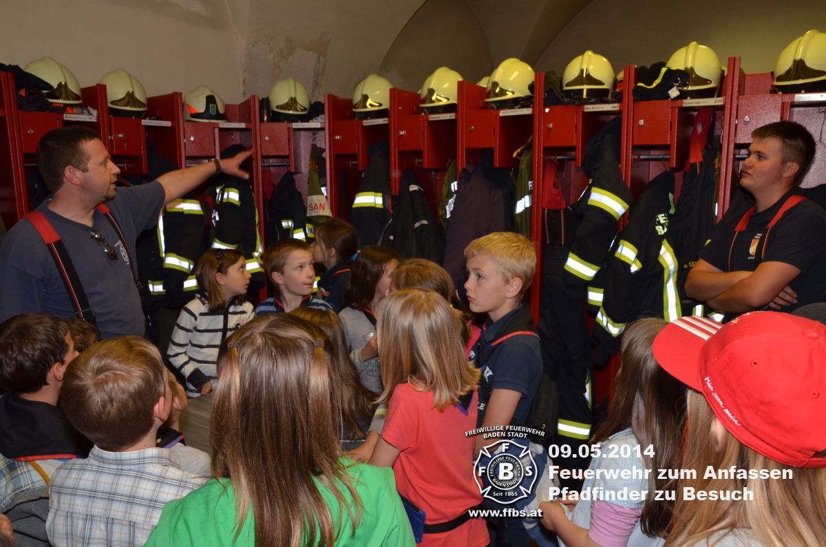 09.05.2014 - Feuerwehr zum Anfassen - Die Pfadinder zu Besuch