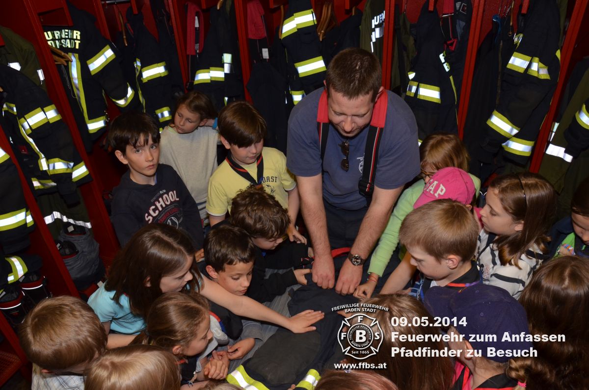 09.05.2014 - Feuerwehr zum Anfassen - Die Pfadinder zu Besuch