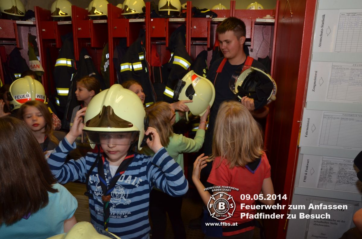 09.05.2014 - Feuerwehr zum Anfassen - Die Pfadinder zu Besuch