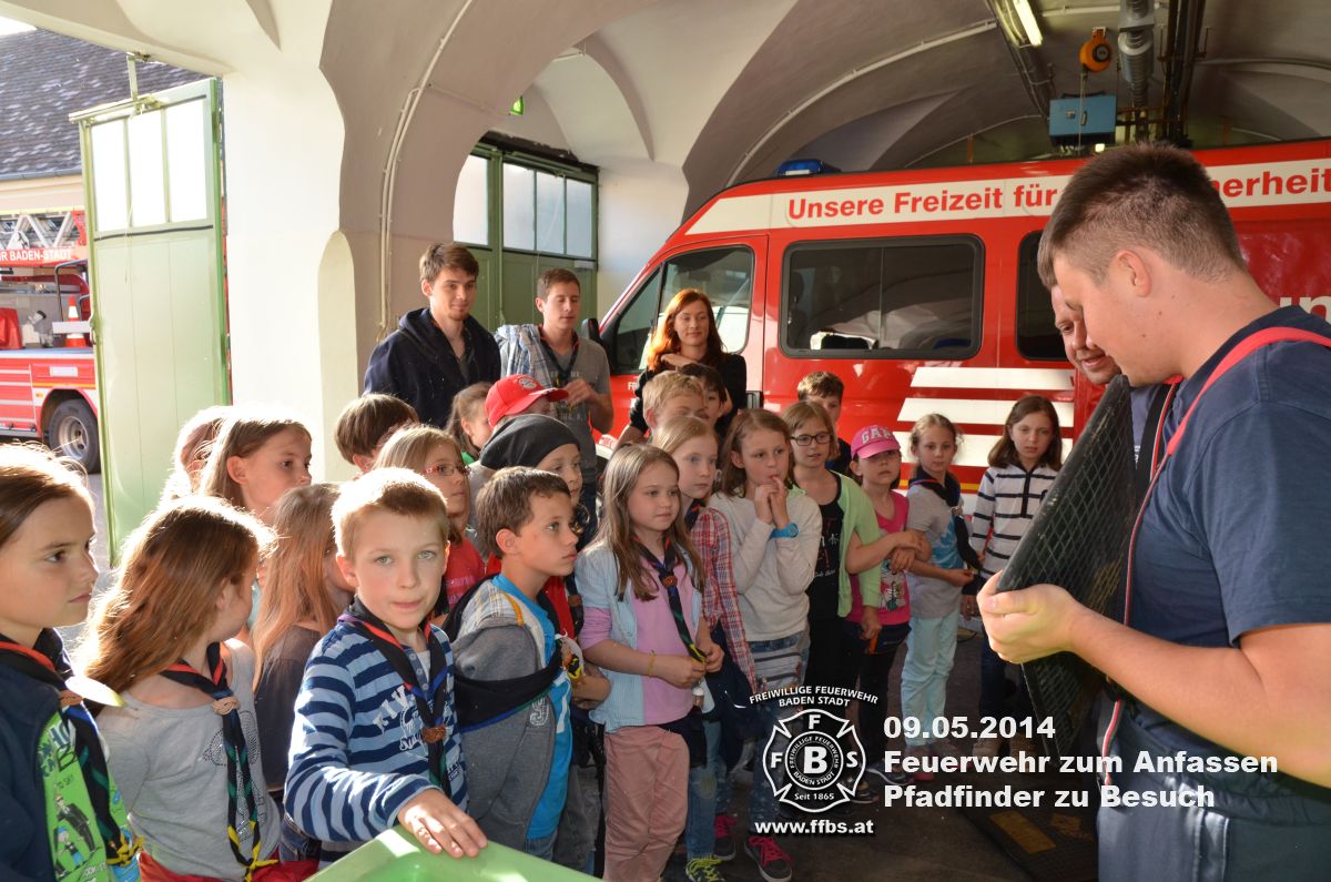 09.05.2014 - Feuerwehr zum Anfassen - Die Pfadinder zu Besuch