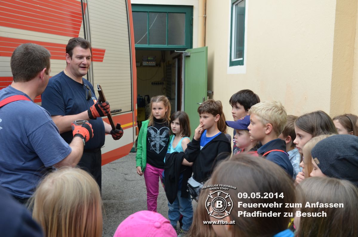 09.05.2014 - Feuerwehr zum Anfassen - Die Pfadinder zu Besuch
